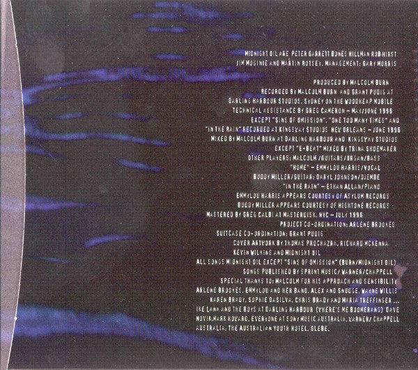 Midnight Oil : Breathe (CD, Album)