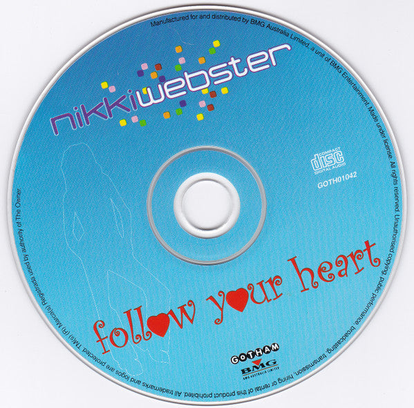 Nikki Webster : Follow Your Heart (CD, Album)