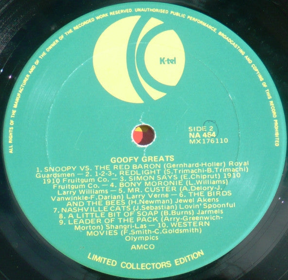 Various : Goofy Greats (LP, Comp)