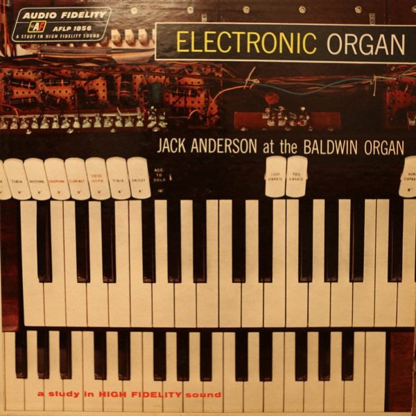 Jack Anderson Quintet* : Electronic Organ (LP, Mono)