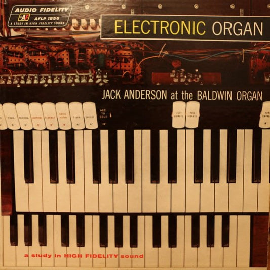 Jack Anderson Quintet* : Electronic Organ (LP, Mono)