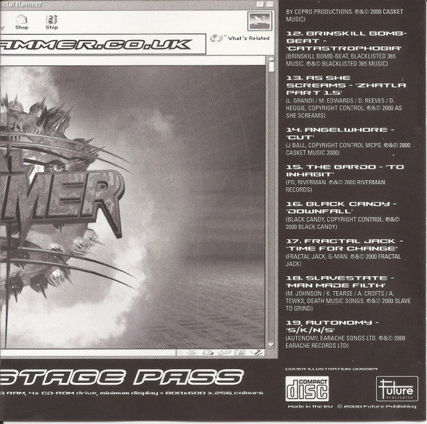 Various : Metal Hammer Issue 82 Christmas 2000 (CD, Comp, Enh)