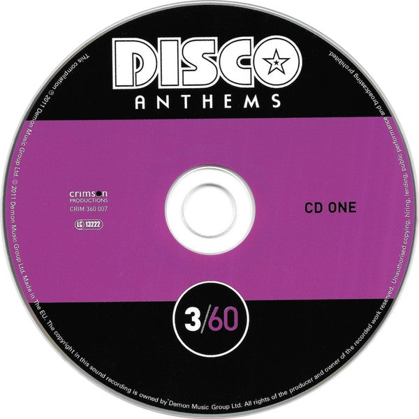 Various : Disco Anthems (3xCD, Comp)