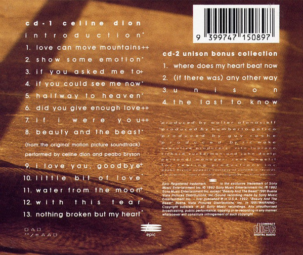 Céline Dion : Celine Dion (CD, Album + CD, Promo, Smplr)