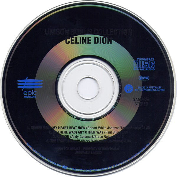Céline Dion : Celine Dion (CD, Album + CD, Promo, Smplr)