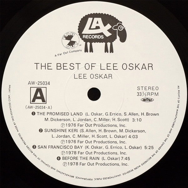 Lee Oskar : The Best Of Lee Oskar (LP, Comp)