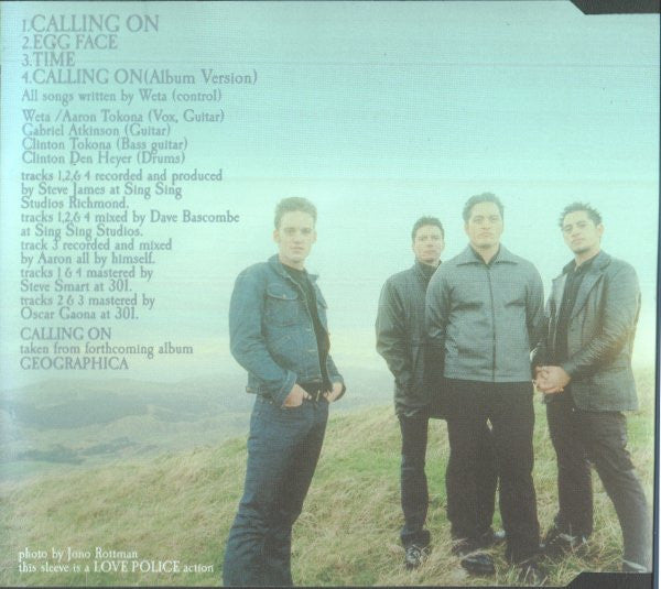 Weta : Calling On (CD, Single)