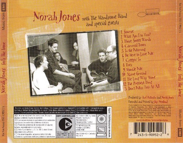 Norah Jones : Feels Like Home (CD, Album, Copy Prot.)
