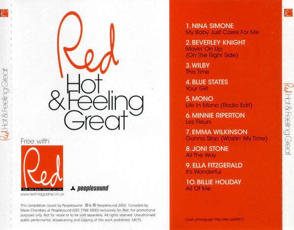 Various : Red Hot & Feeling Great (CD, Comp, Promo)