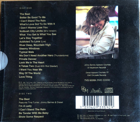Tina Turner : Simply The Best (The Ultimate Collection) (2xCD, Comp, RE, S/Edition, Sli)