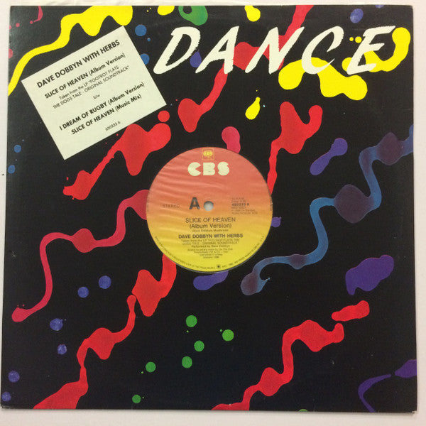 Dave Dobbyn With Herbs : Slice Of Heaven (12", Single)