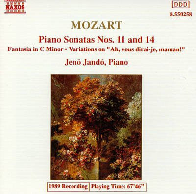 Wolfgang Amadeus Mozart, Jenö Jandó : Piano Sonatas Nos. 11 And 14 (CD, Album)