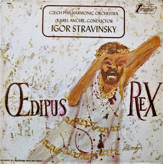 Czech Philharmonic Orchestra*, Karel Ančerl, Igor Stravinsky : Oedipus Rex (LP, Album, RE, Uni)