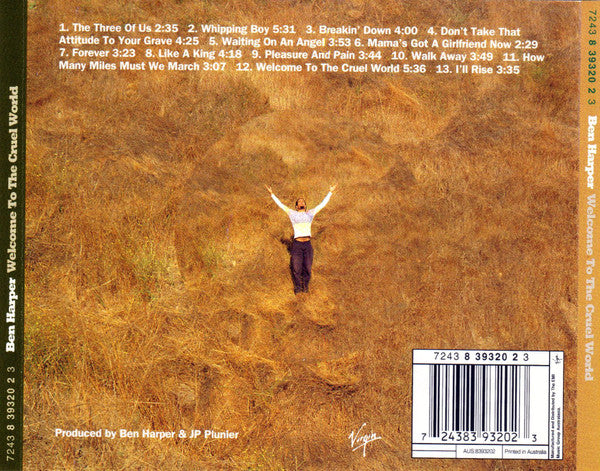 Ben Harper : Welcome To The Cruel World (CD, Album)