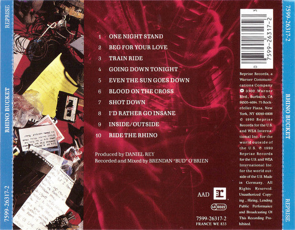 Rhino Bucket : Rhino Bucket (CD, Album)