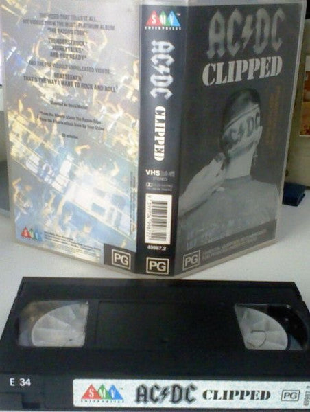 AC/DC : Clipped (VHS, RE, PAL)