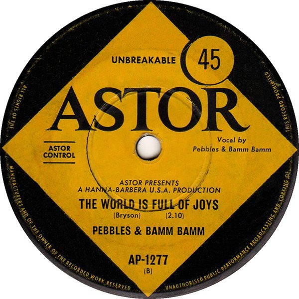 Pebbles & Bamm-Bamm : Daddy (7", Single)