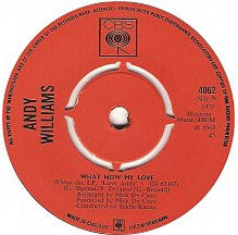 Andy Williams : Happy Heart (7", Single)