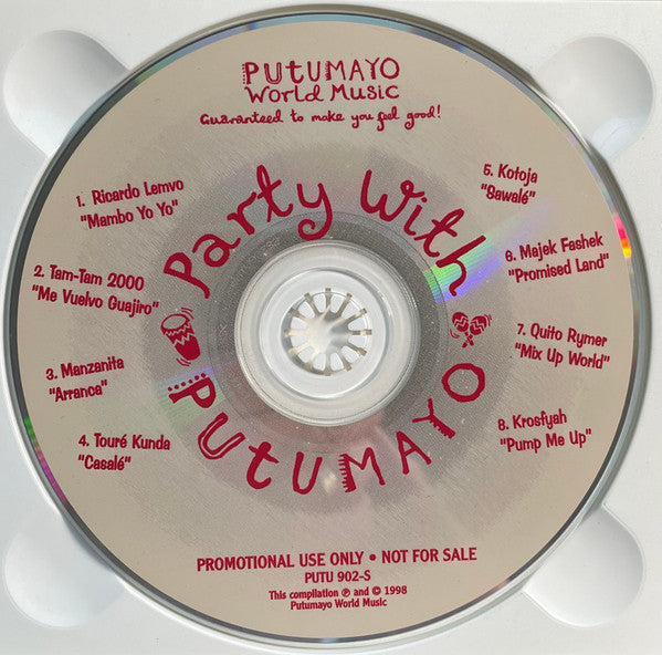 Various : Party With Putumayo (CD, Comp, Promo)