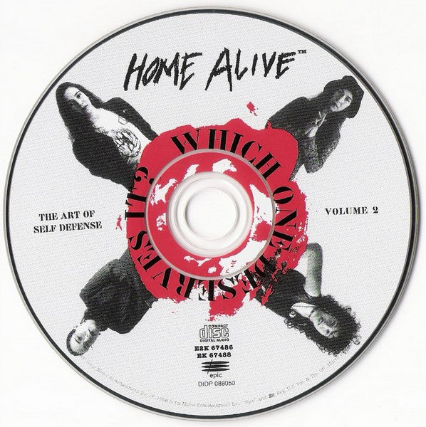 Various : Home Alive -  The Art Of Self Defense (2xCD, Comp)