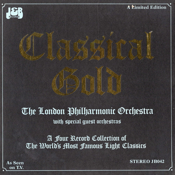 The London Philharmonic Orchestra* : Classical Gold (4xLP, Comp, Ltd + Box)