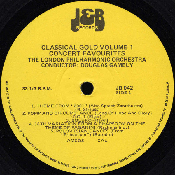 The London Philharmonic Orchestra* : Classical Gold (4xLP, Comp, Ltd + Box)
