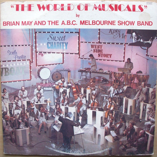 Brian May (2) And The A.B.C. Melbourne Show Band* : The World Of Musicals (2xLP, Album, Gat)