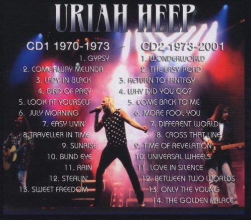 Uriah Heep : Gold - Looking Back 1970-2001 (2xCD, Album, RE)