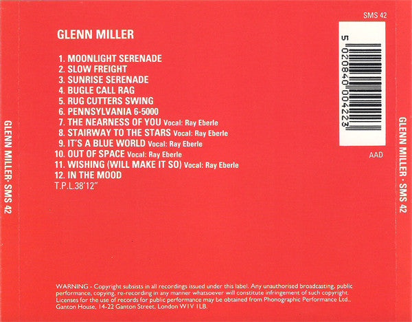 Glenn Miller : Glenn Miller (CD, Comp)