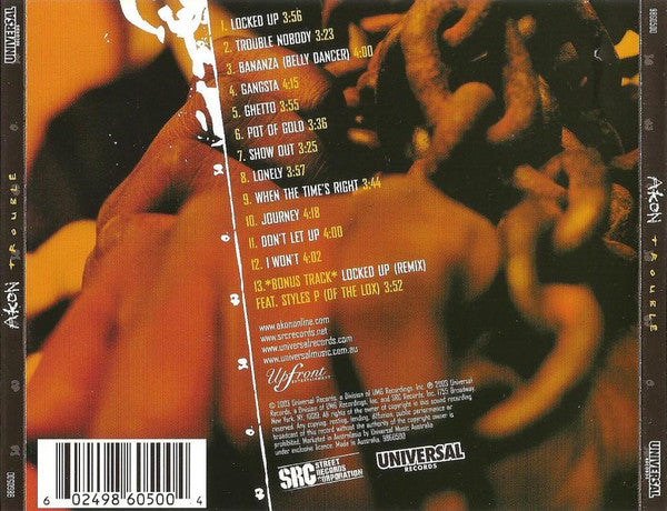 Akon : Trouble (CD, Album)