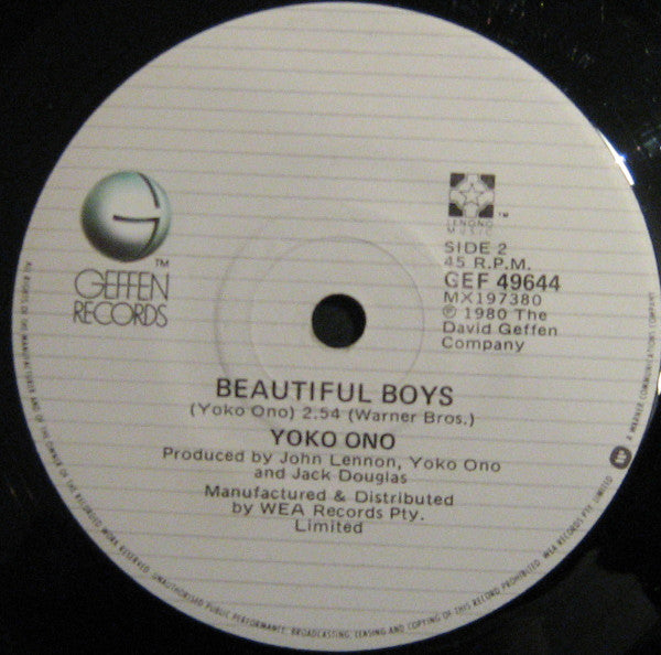 John Lennon : Woman (7", Single)