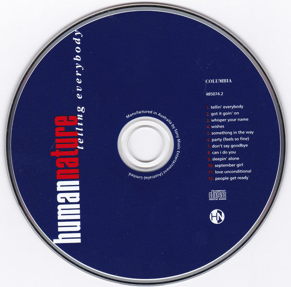 Human Nature : Telling Everybody (2xCD, Album, Ltd)