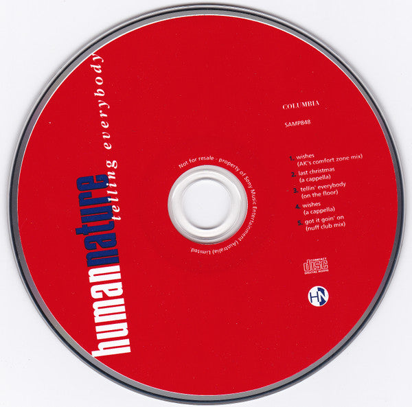 Human Nature : Telling Everybody (2xCD, Album, Ltd)