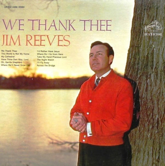 Jim Reeves : We Thank Thee (LP, Album)