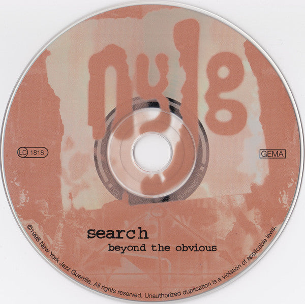 New York Jazz Guerrilla : Method To The Madness Part 1 (CD, Comp)