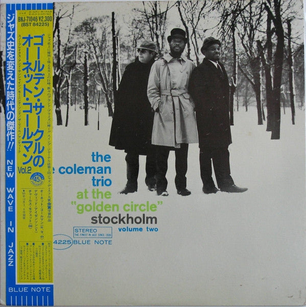 The Ornette Coleman Trio : At The "Golden Circle" Stockholm - Volume Two (LP, Album, RE)