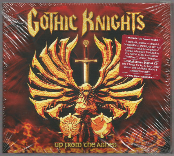 Gothic Knights : Up From The Ashes (CD, Album, Ltd, Dig)
