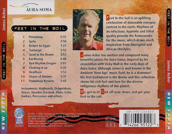 James Asher : Feet In The Soil (CD, Album)