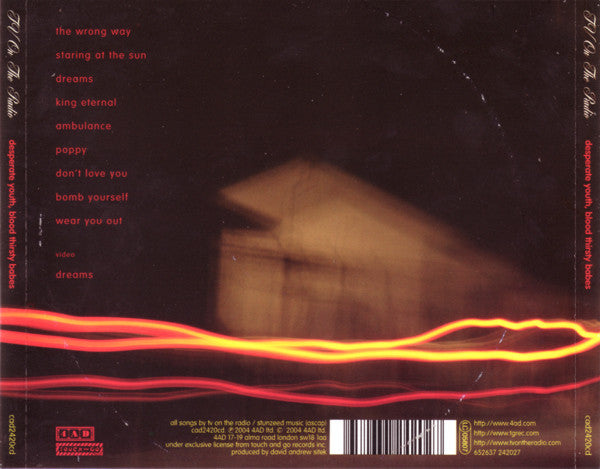 TV On The Radio : Desperate Youth, Blood Thirsty Babes (CD, Album, Enh)