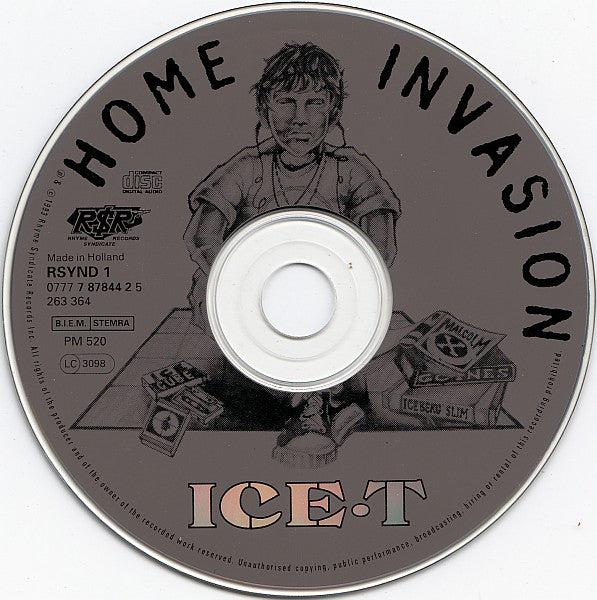 Ice-T : Home Invasion (CD, Album, RP)