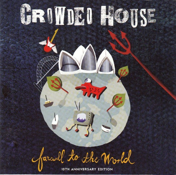 Crowded House : Farewell To The World (2xCD, Album, RM)