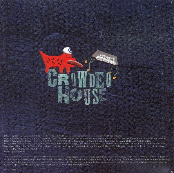 Crowded House : Farewell To The World (2xCD, Album, RM)