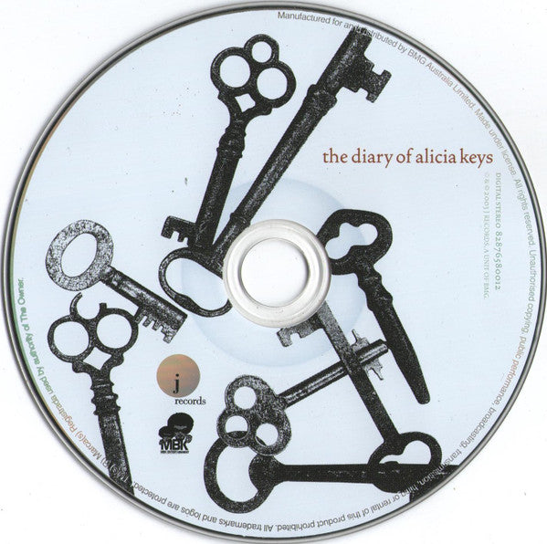 Alicia Keys : The Diary Of Alicia Keys (CD, Album)