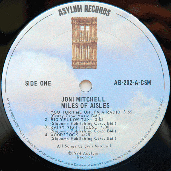 Joni Mitchell And The L.A. Express : Miles Of Aisles (2xLP, Album, CSM)