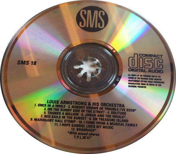 Louis Armstrong And His Orchestra : Just Louis (CD, Comp)