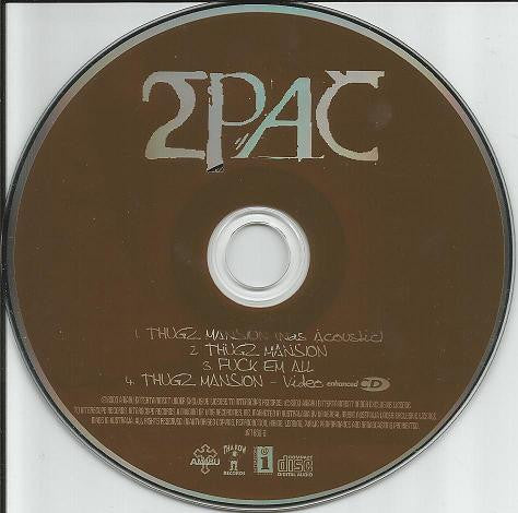 2Pac : Thugz Mansion (CD, Single, Enh)