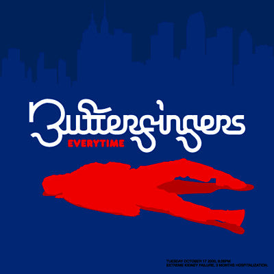 Butterfingers : Everytime (CD, EP)