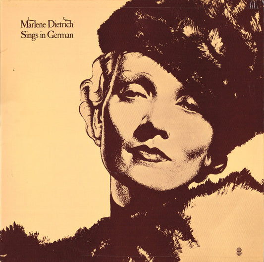 Marlene Dietrich : Sings In German (LP, Album, Club)
