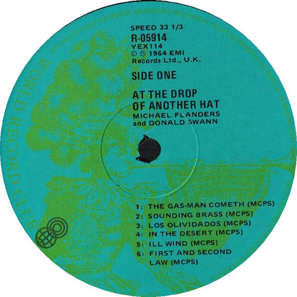 Michael Flanders And Donald Swann* : At The Drop Of Another Hat (LP, Album, Club)