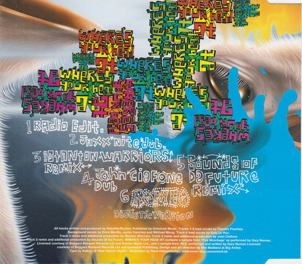 Basement Jaxx : Where's Your Head At (CD, Maxi)